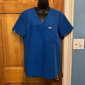 Figs Royal Blue Catarina Scrub Top!